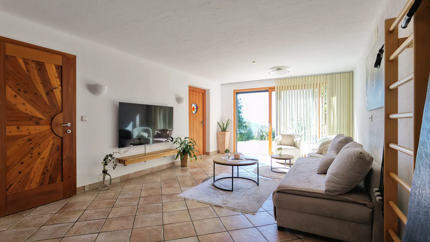 Innenansicht des Ferienhauses MIX